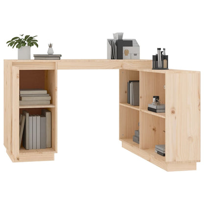 Psací Stůl 110X50X75 Cm Masivní Borové Dřevo