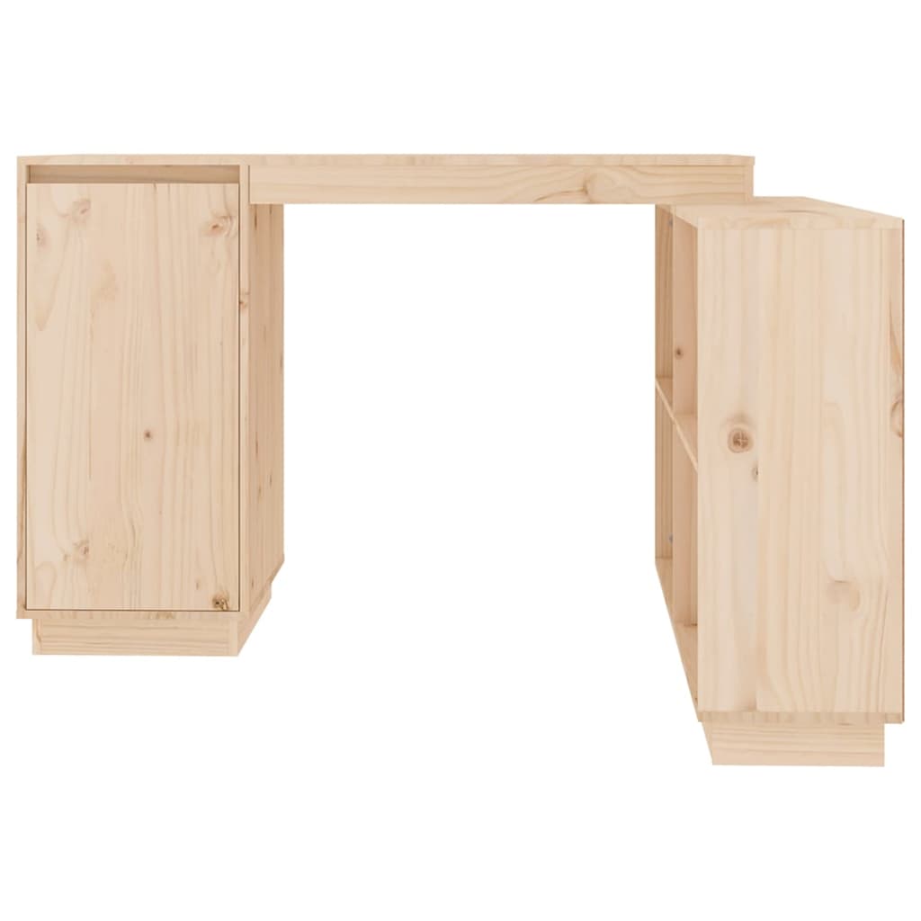 Psací Stůl 110X50X75 Cm Masivní Borové Dřevo