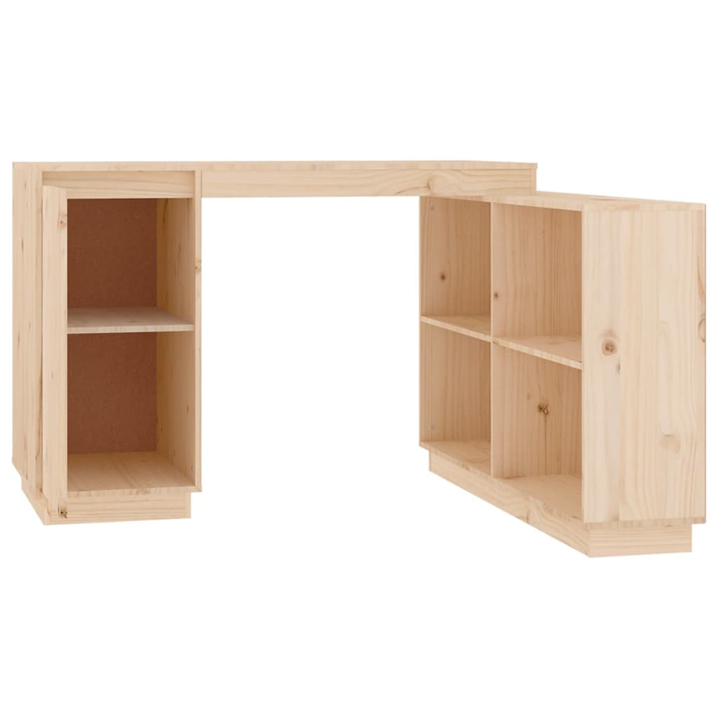 Psací Stůl 110X50X75 Cm Masivní Borové Dřevo