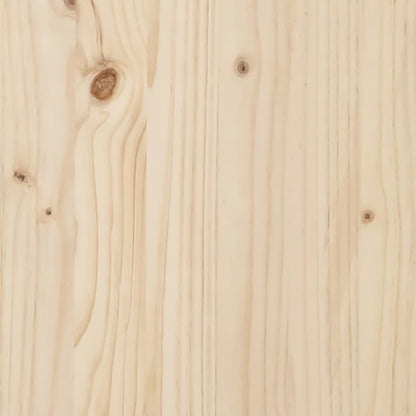 Psací Stůl 110X50X75 Cm Masivní Borové Dřevo