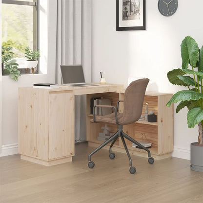Psací Stůl 110X50X75 Cm Masivní Borové Dřevo