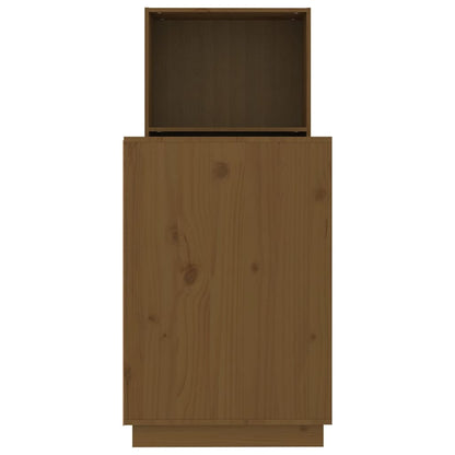 Psací Stůl Medově Hnědý 110X53X117 Cm Masivní Borové Dřevo