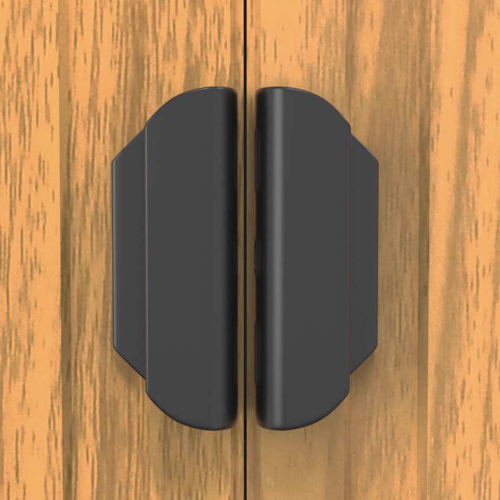 Zahradní Kůlna Světle Hnědá Pozinkovaná Ocel