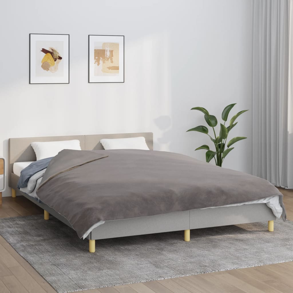 Zátěžová Deka S Povlečením Šedá Textil