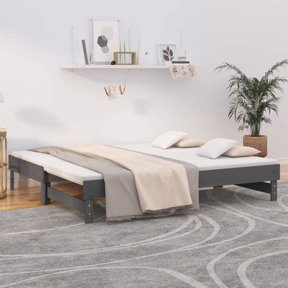 Výsuvná Postel Masivní Borovice