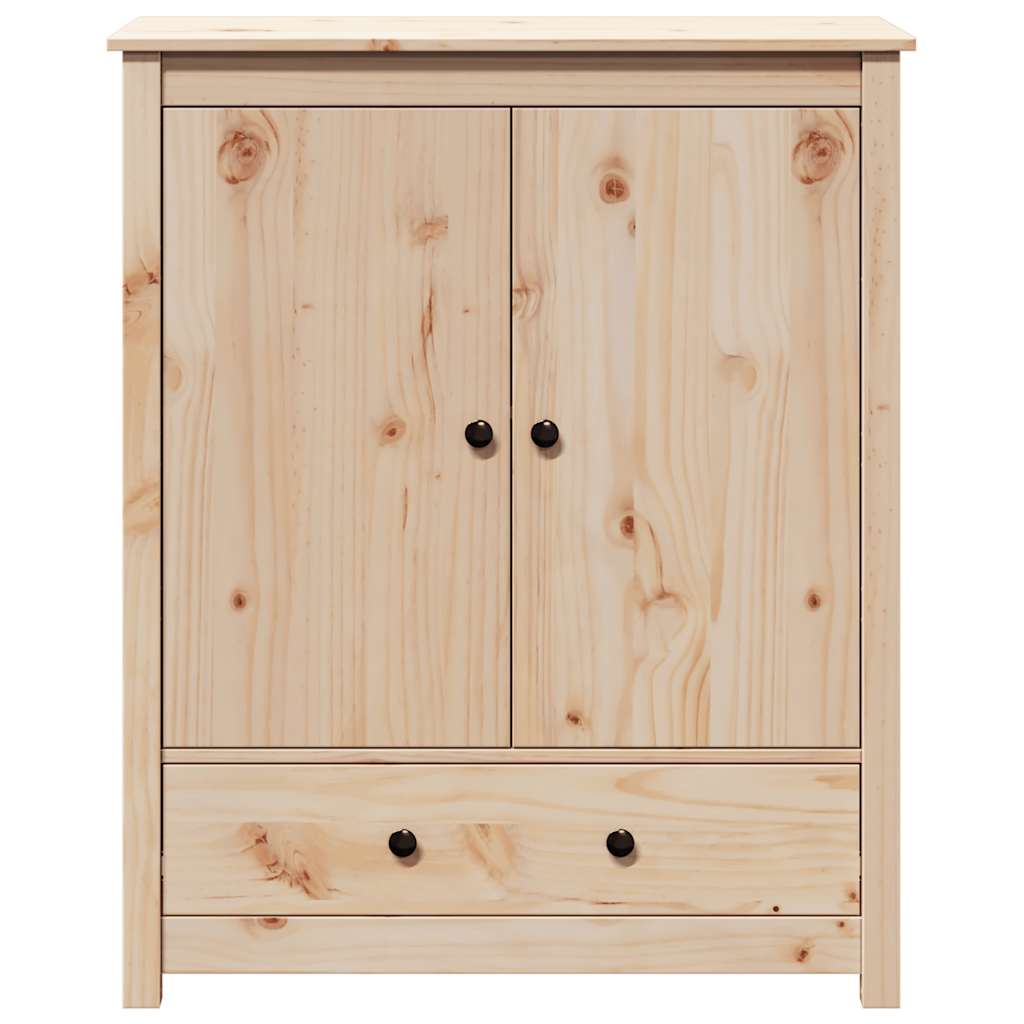 Skříň Highboard 83 X 41,5 X 100 Cm Masivní Borové Dřevo