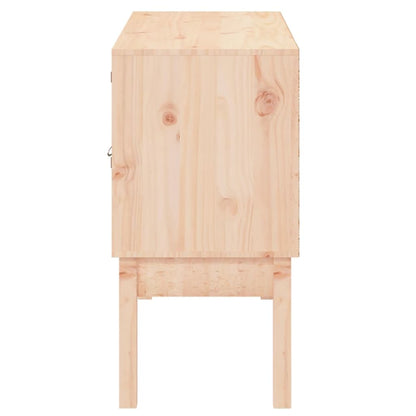 Příborník 110 X 40 X 78 Cm Masivní Borové Dřevo