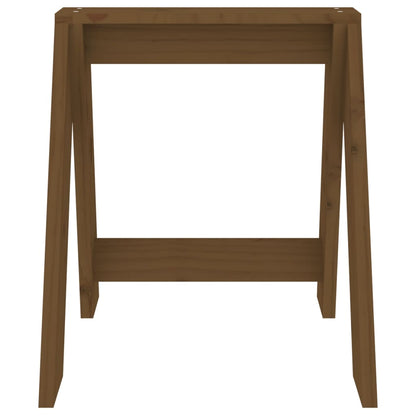 Stoličky 2 Ks Medově Hnědé Masivní Borové Dřevo