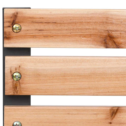 Zahradní Židle 2 Ks Masivní Jedlové Dřevo