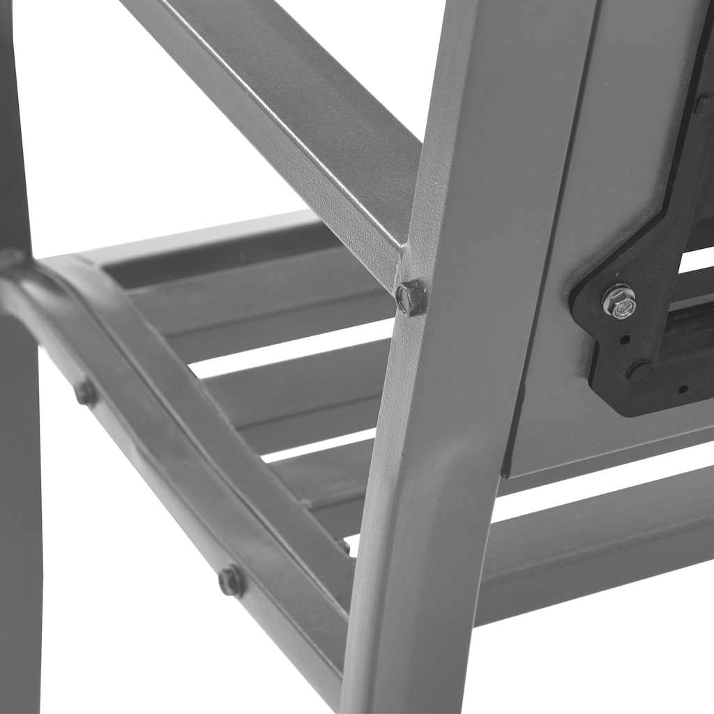 Zahradní Lavice Černá Ocel