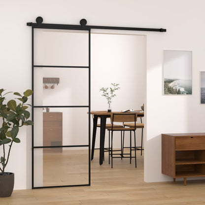 Posuvné Dveře S Kováním 102,5 X 205 Cm Esg Sklo A Hliník