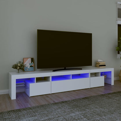 Tv Skříňka S Led Osvětlením 260X36,5X40 Cm