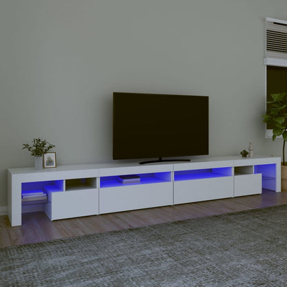 Tv Skříňka S Led Osvětlením 260X36,5X40 Cm