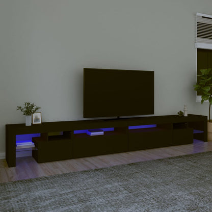 Tv Skříňka S Led Osvětlením 260X36,5X40 Cm