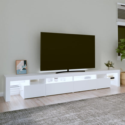 Tv Skříňka S Led Osvětlením 260X36,5X40 Cm