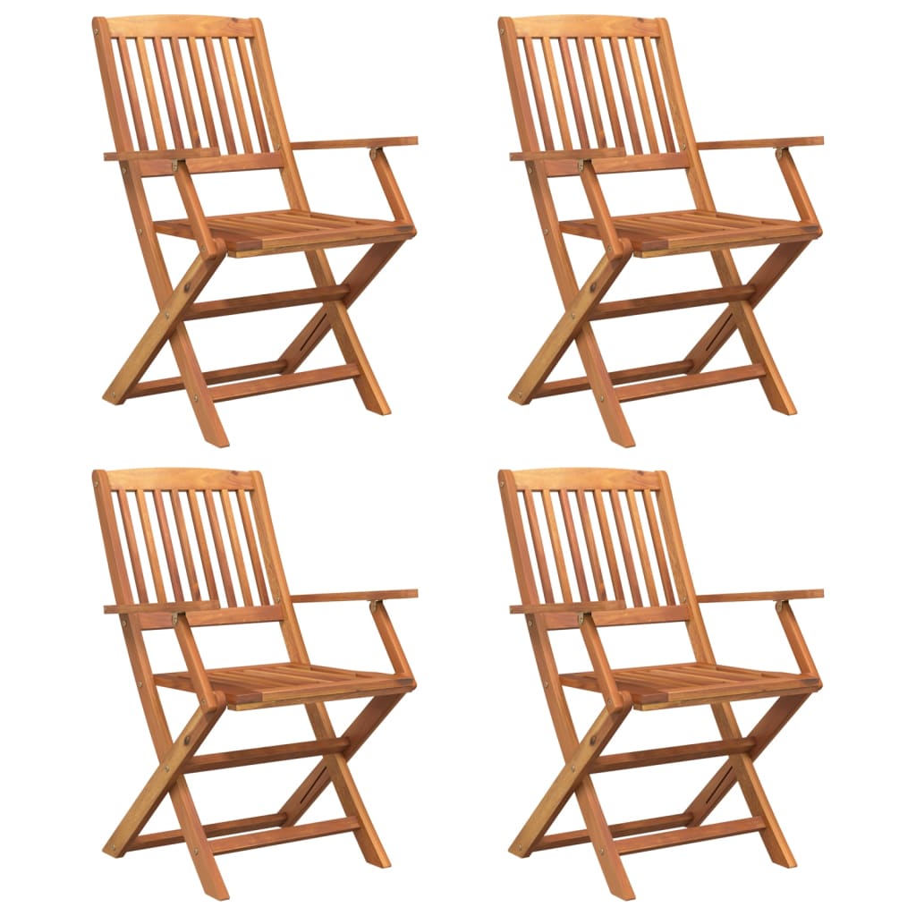 5Dílný Zahradní Jídelní Set Masivní Akáciové Dřevo