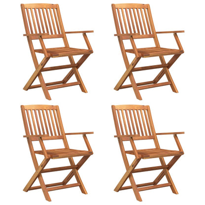 5Dílný Zahradní Jídelní Set Masivní Akáciové Dřevo