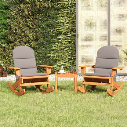 3Dílná Sada Zahradního Nábytku Adirondack Masivní Akácie