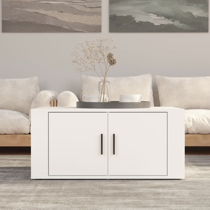 Konferenční Stolek 80 X 50 X 36 Cm Kompozitní Dřevo