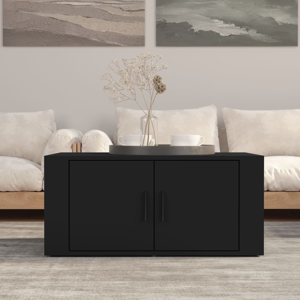 Konferenční Stolek 80 X 50 X 36 Cm Kompozitní Dřevo