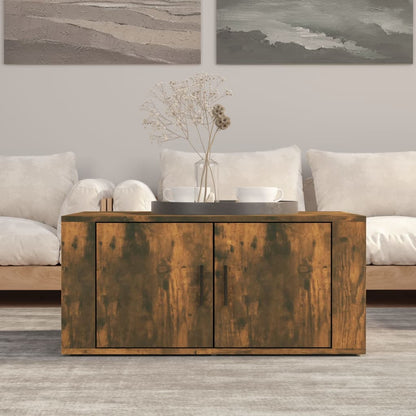 Konferenční Stolek 80 X 50 X 36 Cm Kompozitní Dřevo