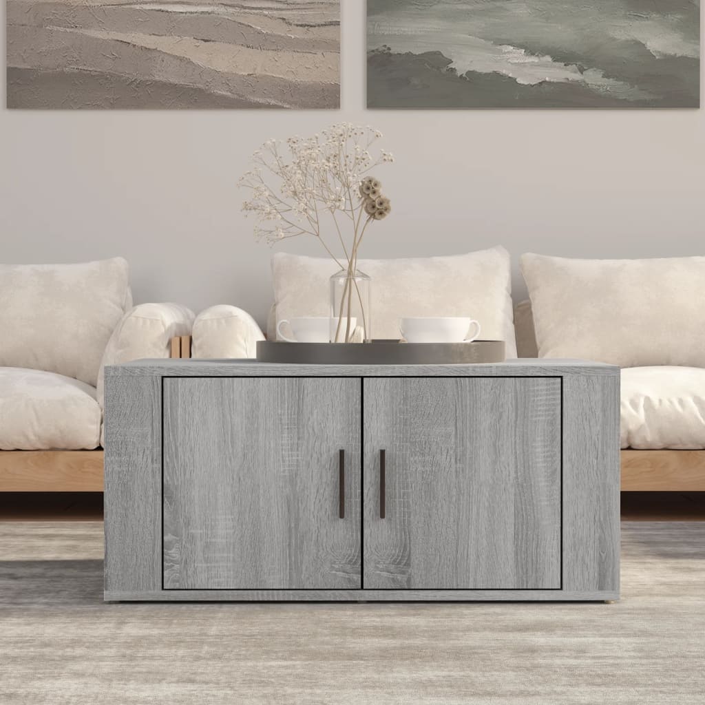 Konferenční Stolek 80 X 50 X 36 Cm Kompozitní Dřevo