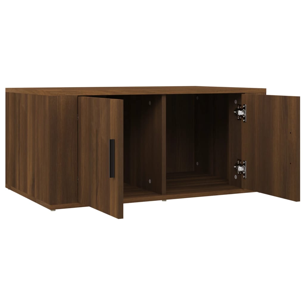 Konferenční Stolek 80 X 50 X 36 Cm Kompozitní Dřevo