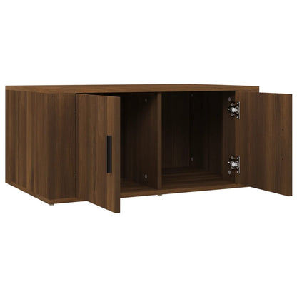Konferenční Stolek 80 X 50 X 36 Cm Kompozitní Dřevo