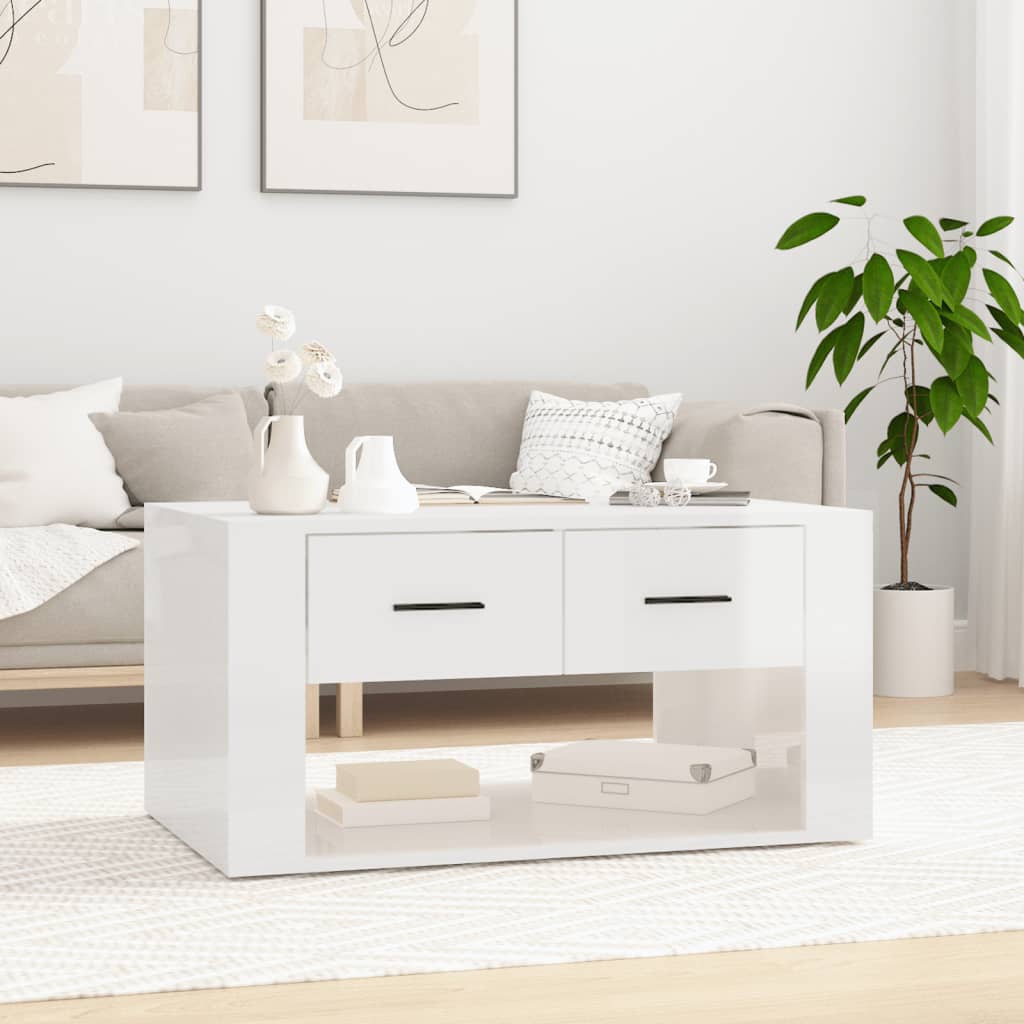 Konferenční Stolek 80X50X40 Cm Kompozitní Dřevo