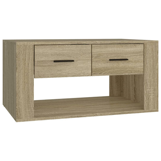 Konferenční Stolek Dub Sonoma 80X50X40 Cm Kompozitní Dřevo