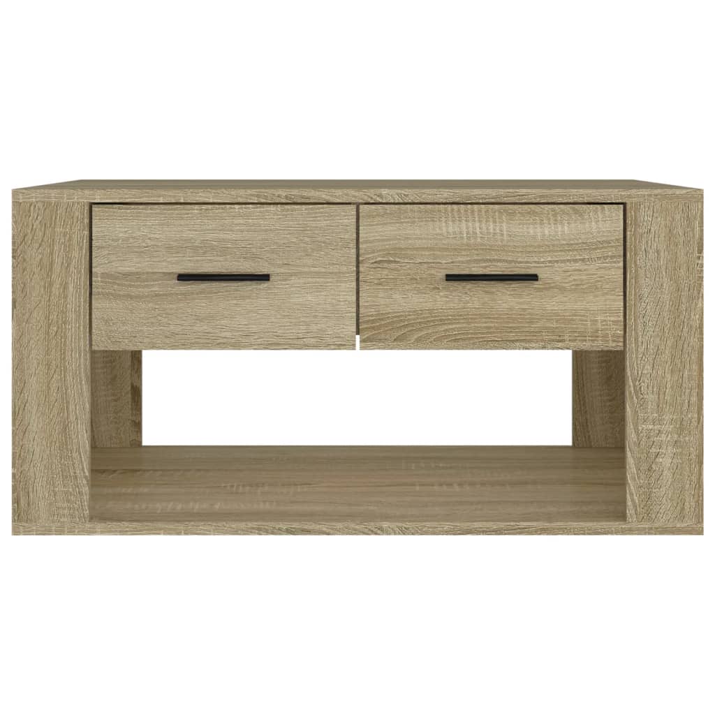 Konferenční Stolek Dub Sonoma 80X50X40 Cm Kompozitní Dřevo