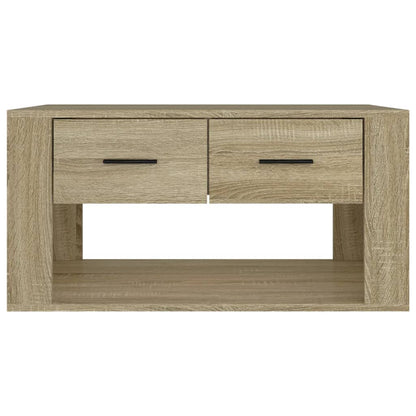 Konferenční Stolek Dub Sonoma 80X50X40 Cm Kompozitní Dřevo