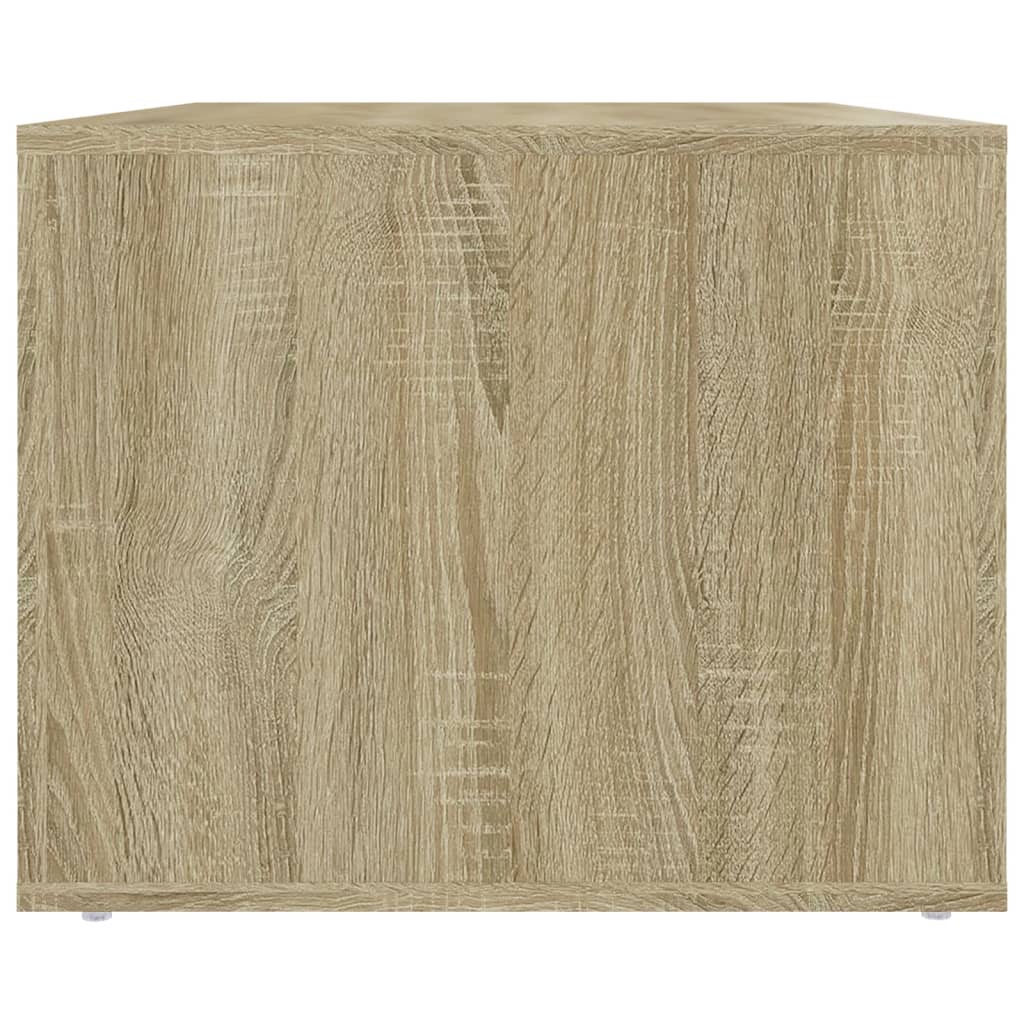 Konferenční Stolek Dub Sonoma 80X50X40 Cm Kompozitní Dřevo