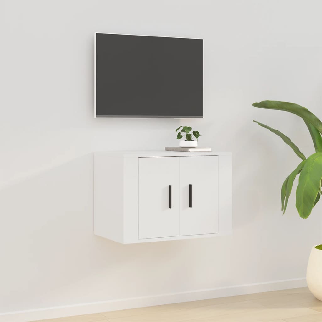 Nástěnná Tv Skříňka 40 X 34,5 X Bílá