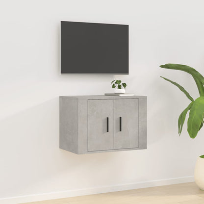 Nástěnná Tv Skříňka Betonově Šedá 80 X 34,5 X Betonová Šedá