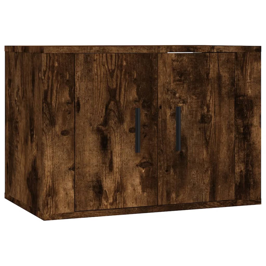 Nástěnná Tv Skříňka 57 X 34,5 X Kouřový Dub
