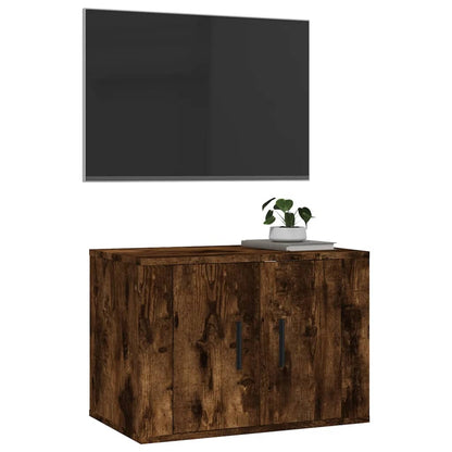 Nástěnná Tv Skříňka 57 X 34,5 X Kouřový Dub
