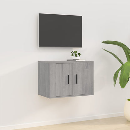 Nástěnná Tv Skříňka Šedá Sonoma 40 X 34,5 X Šedá Sonoma