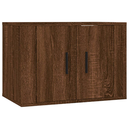 Nástěnná Tv Skříňka 57 X 34,5 X Hnědý Dub