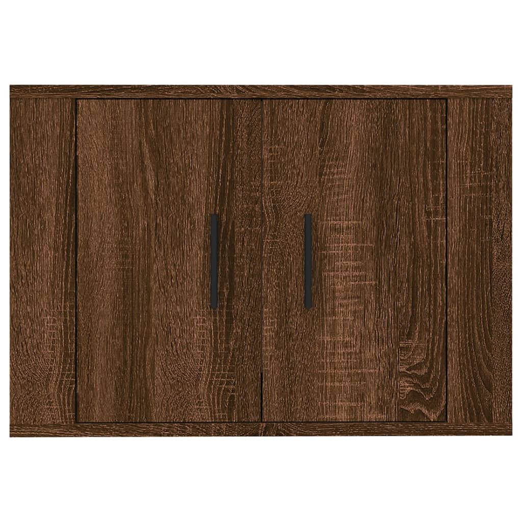 Nástěnná Tv Skříňka 57 X 34,5 X Hnědý Dub