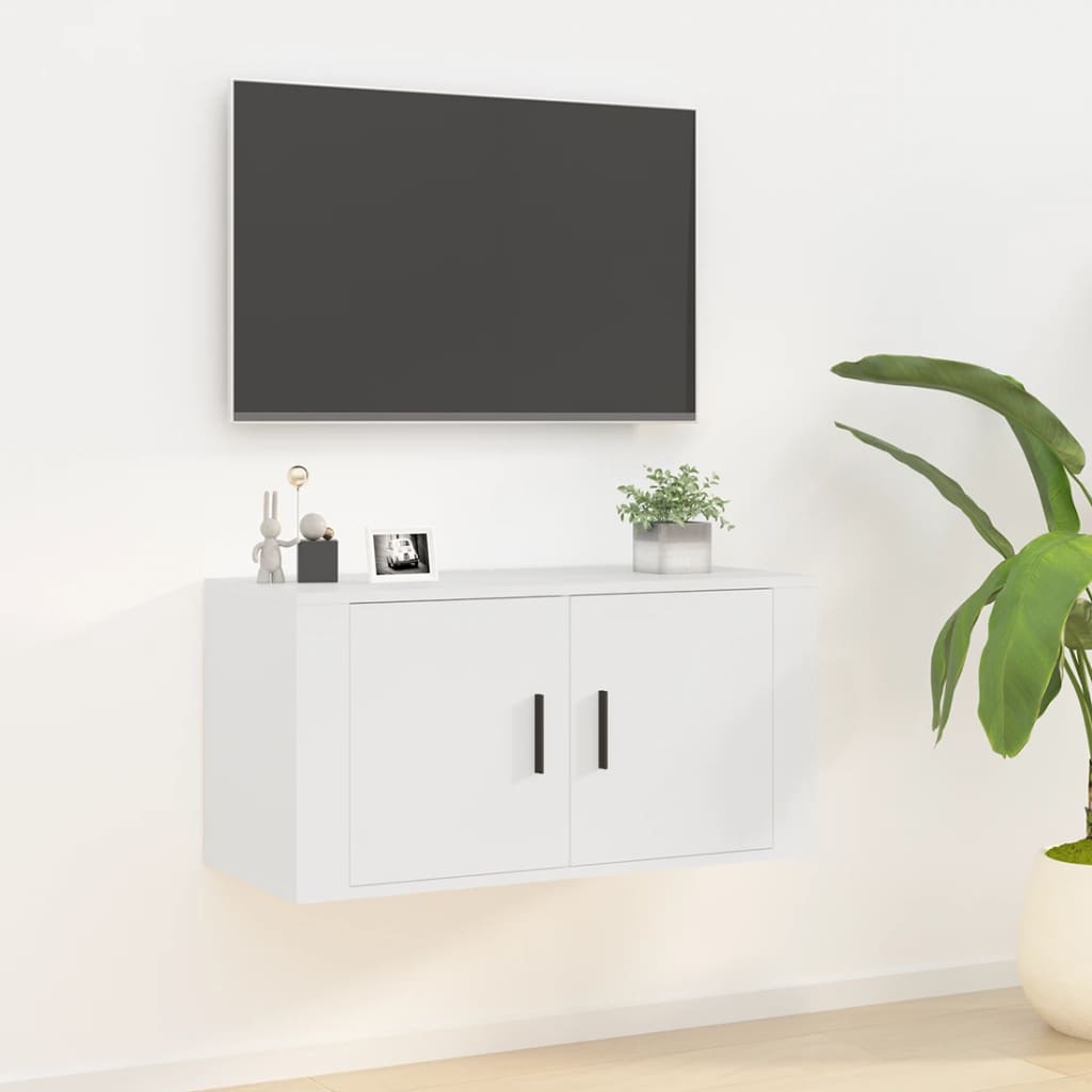 Nástěnná Tv Skříňka 40 X 34,5 X Bílá