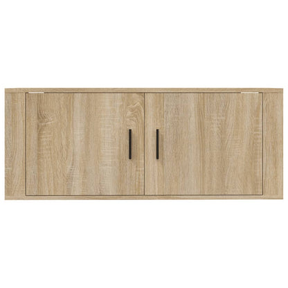 Nástěnná Tv Skříňka 100 X 34,5 X Dub Sonoma