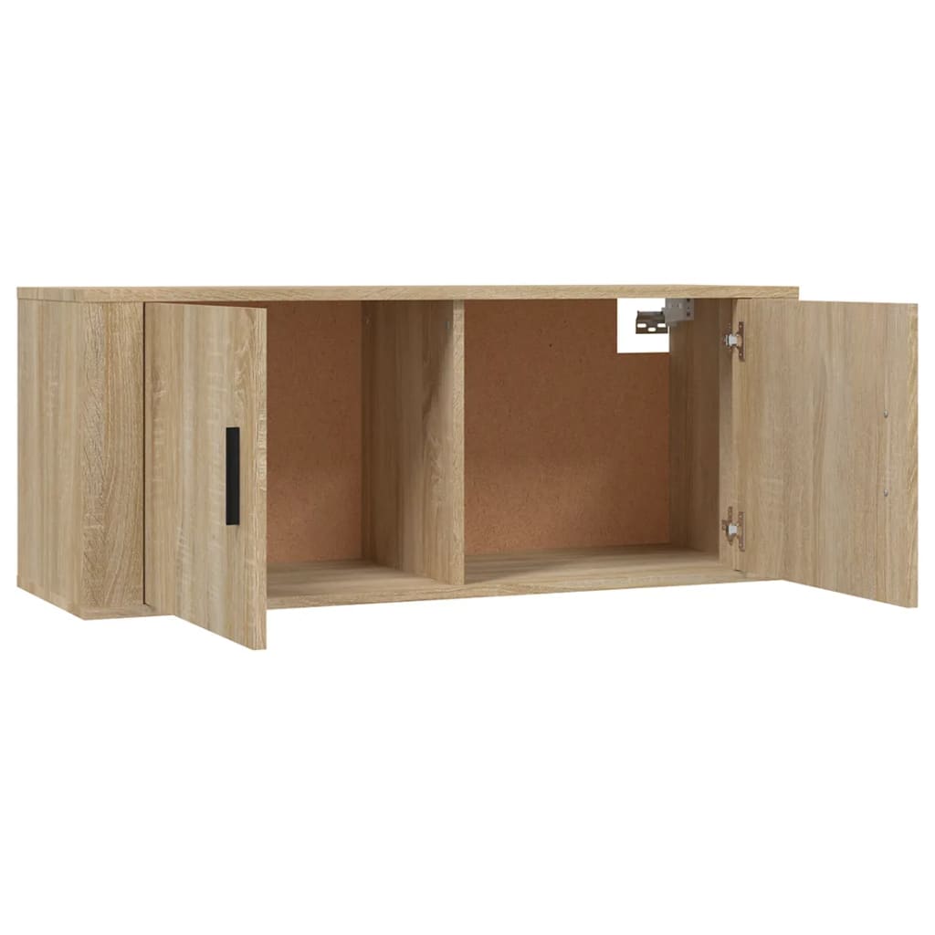 Nástěnná Tv Skříňka 100 X 34,5 X Dub Sonoma