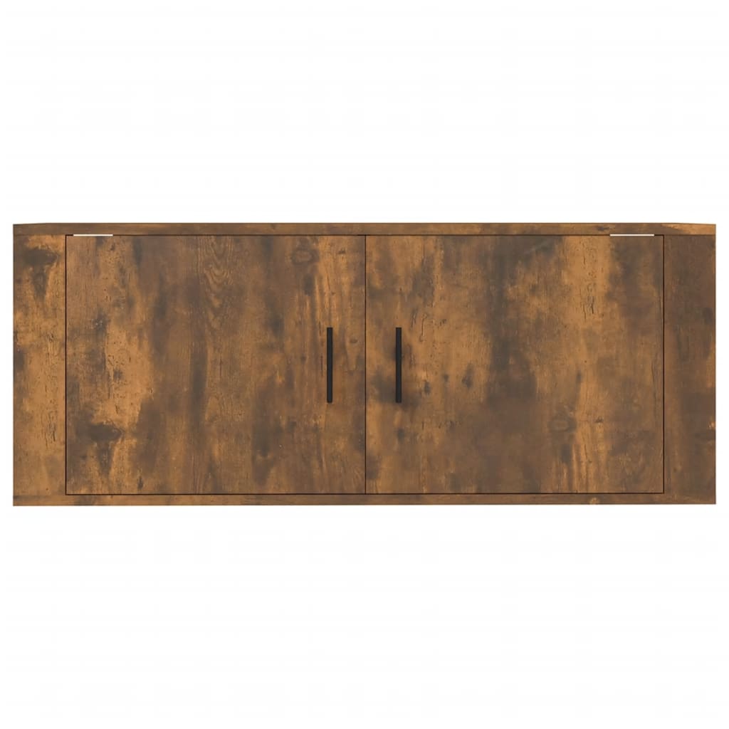 Nástěnná Tv Skříňka Kouřový Dub 100 X 34,5 X 40 Cm
