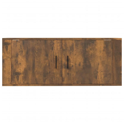 Nástěnná Tv Skříňka Kouřový Dub 100 X 34,5 X 40 Cm