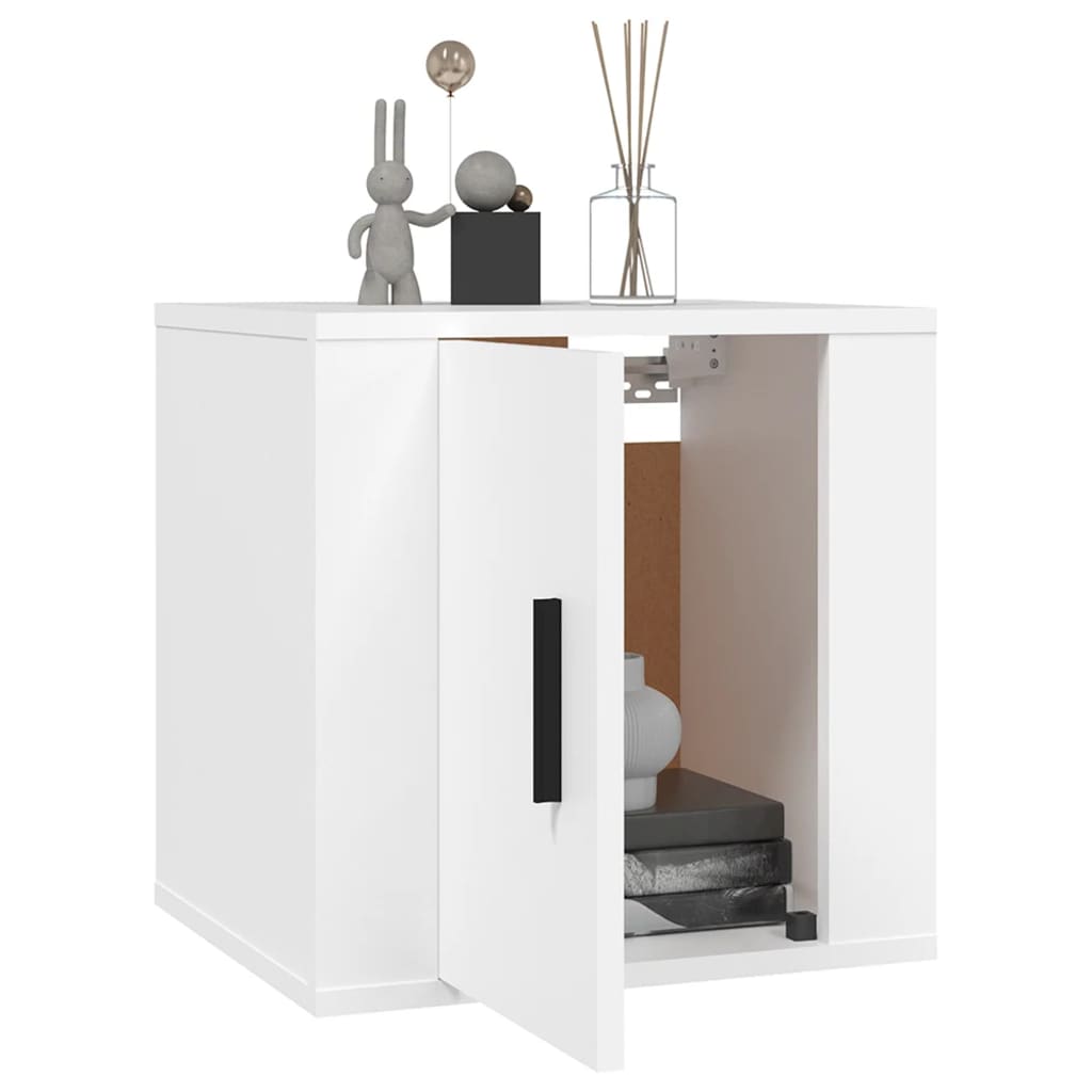 Nástěnná Tv Skříňka 40 X 34,5 X Bílá
