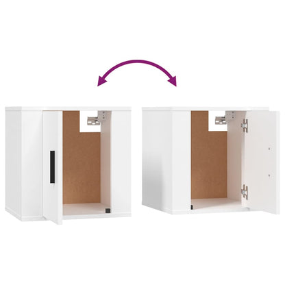 Nástěnná Tv Skříňka 40 X 34,5 X Bílá