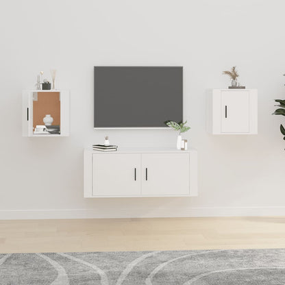 Nástěnná Tv Skříňka 40 X 34,5 X Bílá