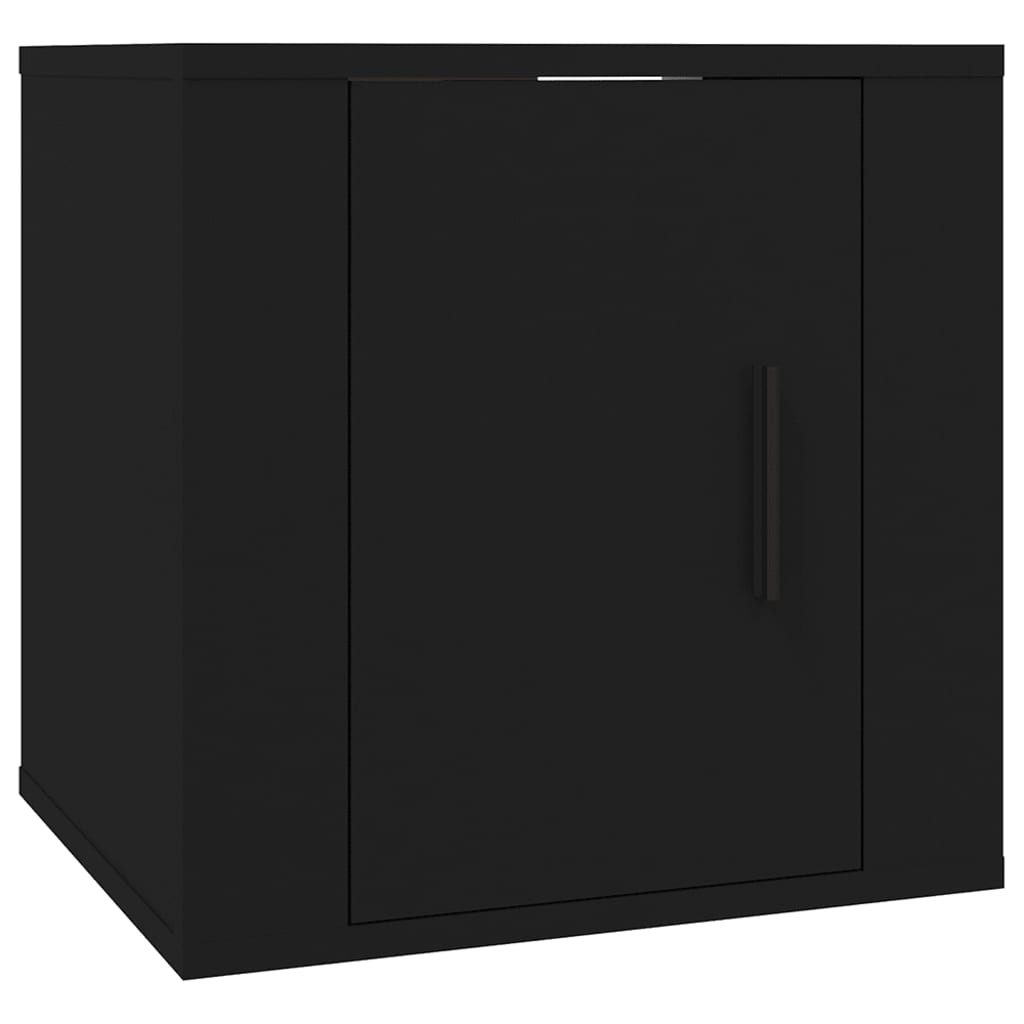 Nástěnná Tv Skříňka Černá 40 X 34,5 X Černá