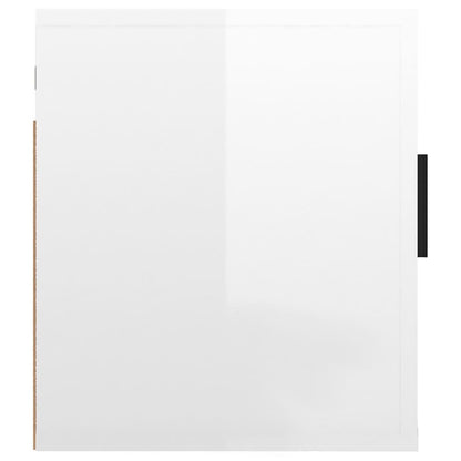 Nástěnné Tv Skříňky 2 Ks Bílé S Vysokým Leskem 40X34,5X Bílá S Vysokým Leskem